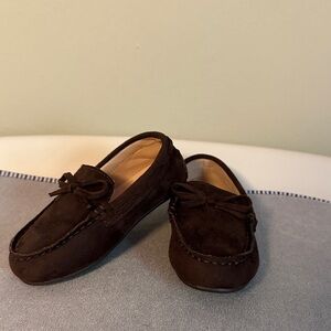 Classic Brown Kids Moccasins